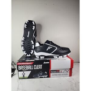 Franklin Tournament Baseball Cleat Sport Shoes Kids Children Youth Size 2 Team